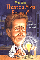 Who Was Thomas Alva Edison (Paperback)