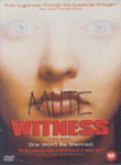 무언의 목격자 (MUTE WITNESS) - DVD