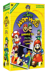 슈퍼 마리오 월드 박스세트 (4disc) (The Super Mario World The New Super Mario) - DVD 