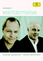 슈베르트: 겨울 나그네 - 토마스 크바스토프 / 다니엘 바렌보임 - DVD