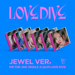 아이브(IVE) - LOVE DIVE[2nd Single Album][한정반][유진/가을/레이/원영/리즈/이서 Ver. 6종 중 1종..