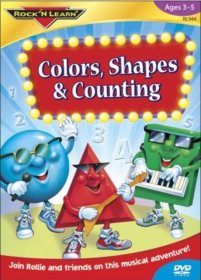 락앤런 : Colors, shapes & Counting - DVD