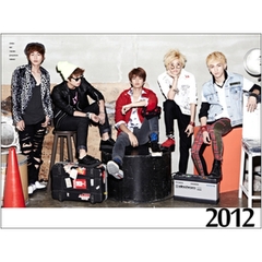 샤이니(SHINee) - 2012 Official Calendar 탁상용 캘린더
