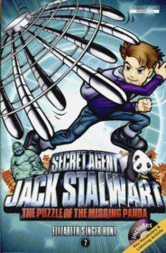 Secret Agent Jack Stalwart #7 : The Puzzle of the Missing Panda - China (Paperback+ CD:2)