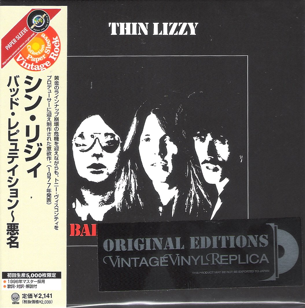 Thin Lizzy - Bad Reputation [Japan Ltd. Ed. Vintage Vinyl Replica] 