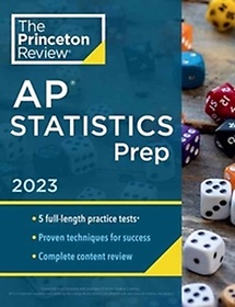 <font title="Princeton Review AP Statistics Prep, 2023: 5 Practice Tests + Complete Content Review + Strategies">Princeton Review AP Statistics Prep, 202...</font>