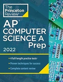 <font title="Princeton Review AP Computer Science a Prep, 2022">Princeton Review AP Computer Science a P...</font>